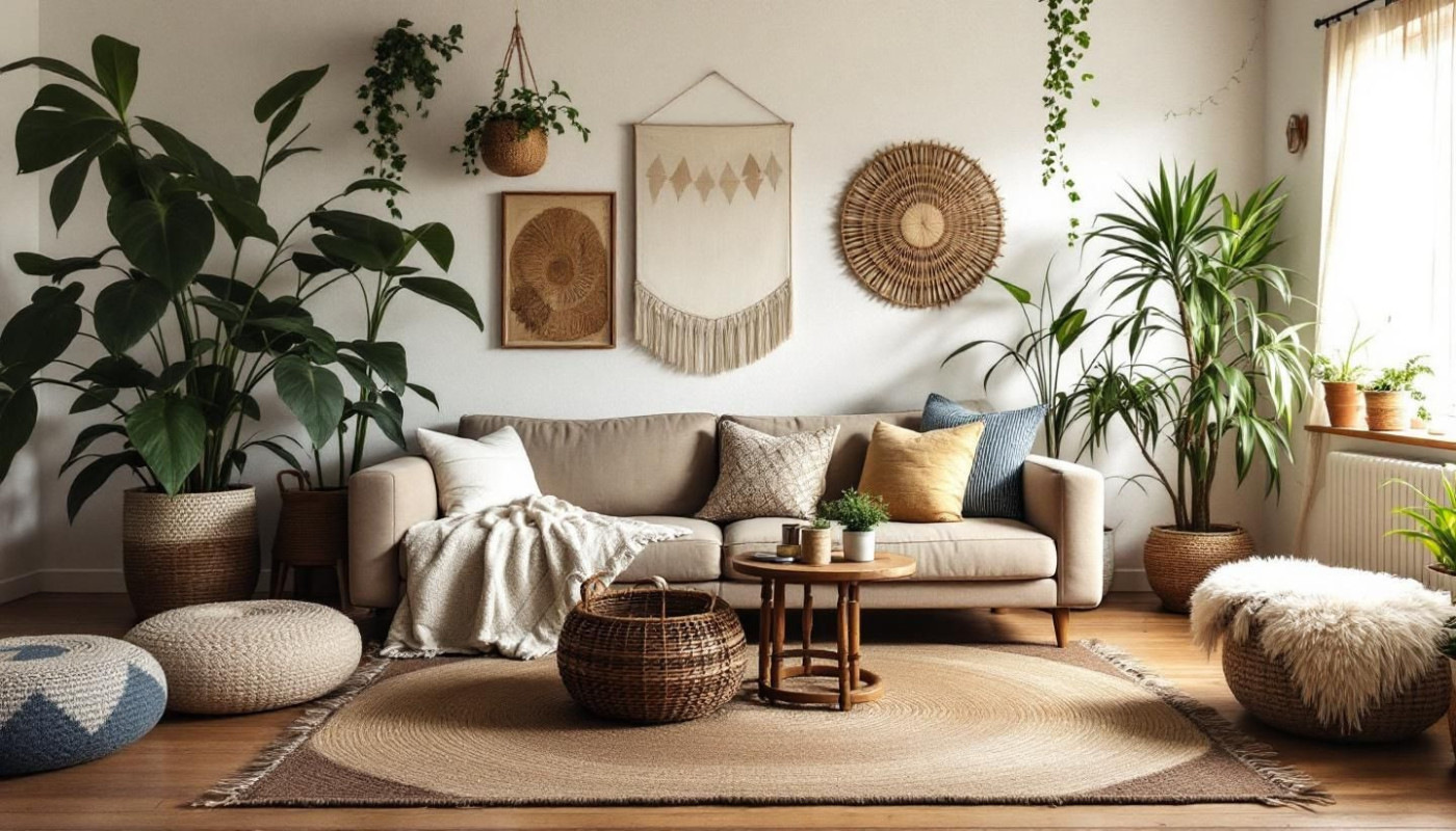 Wie Sie Ihr Zuhause im Boho-Stil einrichten können