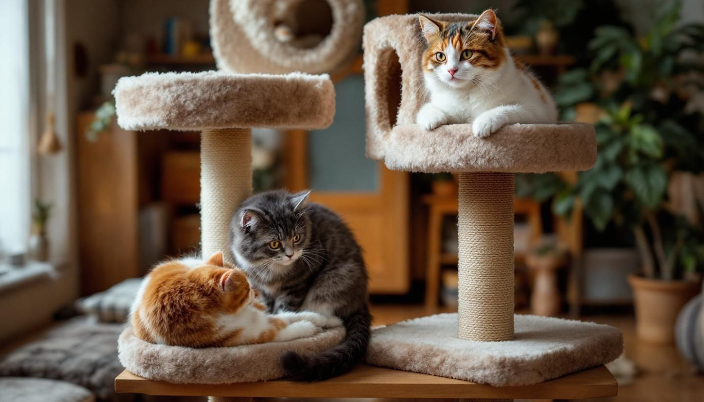 Wie wählt man den perfekten Kratzbaum für unterschiedlich große Katzen?